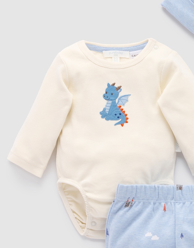 Purebaby - 3 Piece Gift Set -Kids-Babies