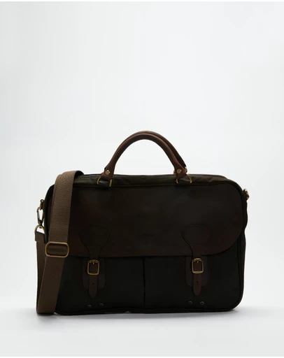 Barbour - Wax Leather Briefcase