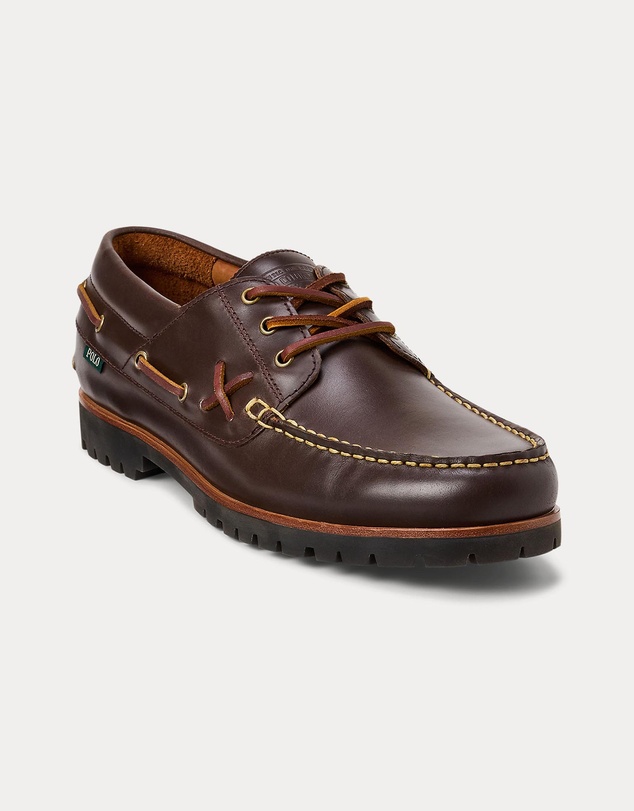 Polo Ralph Lauren - Ranger Leather Boat Shoes - Men's