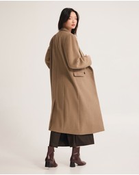 Oxford - Saskia Double Breasted Wool Rich Coat