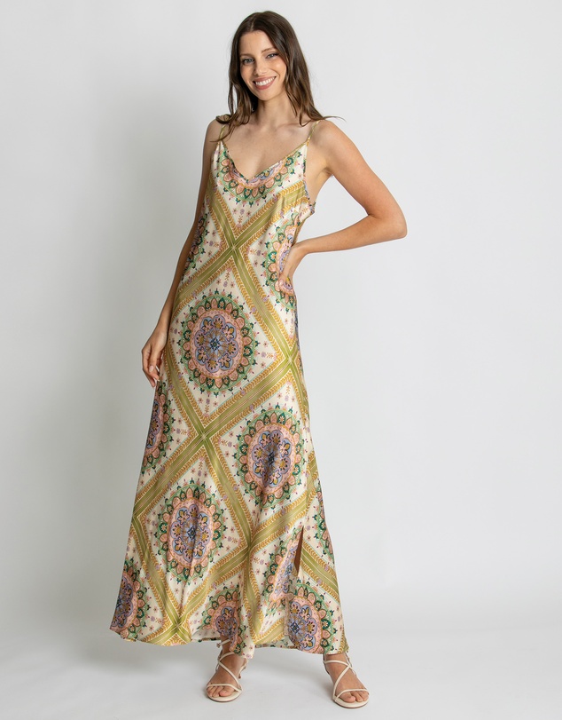 KACHEL - Abigail Slip Maxi Dress