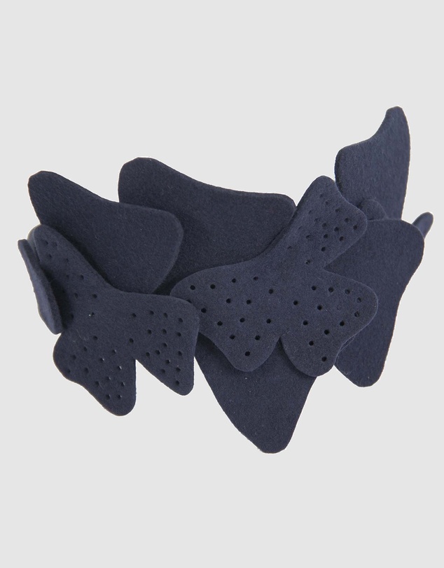 Max Alexander - Petite Navy Felt Headband
