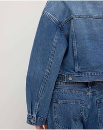 Assembly Label - Cropped Denim Jacket