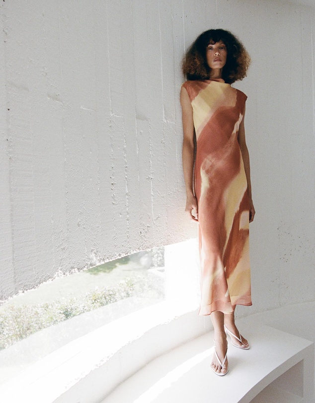 M.N.G - A-Line Printed Dress
