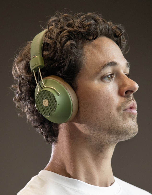 Kreafunk - Kreafunk Abeat Qi Bluetooth Headphones W/ Anc - Urban Green