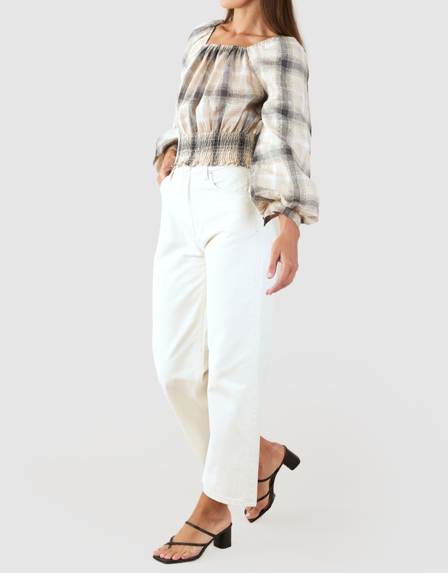 Amelius - Sydney Check Long Sleeve Top