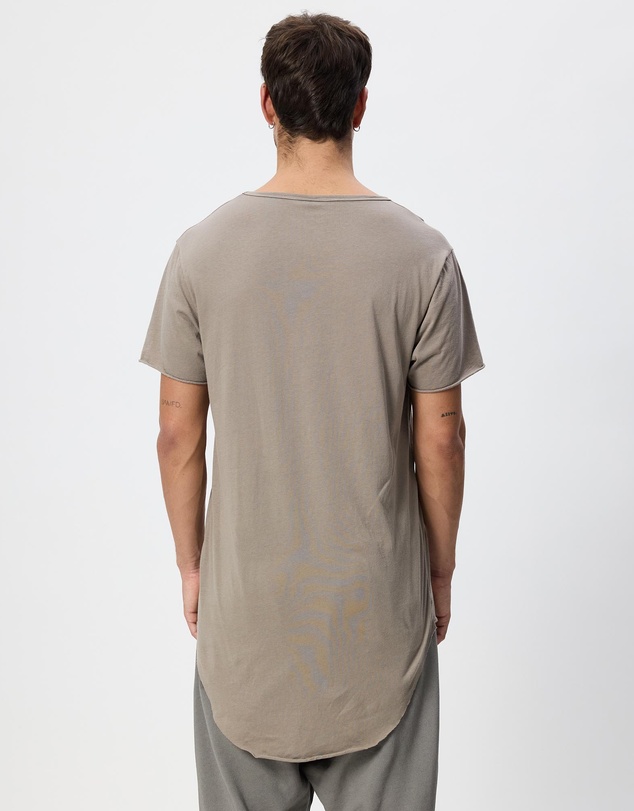 Surrounded By Ghosts - The Agrellite Curved Hem T-Shirt