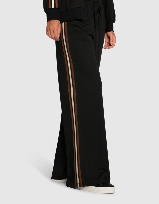 Belle & Bloom - Beach Front Striped Wide Leg Pants