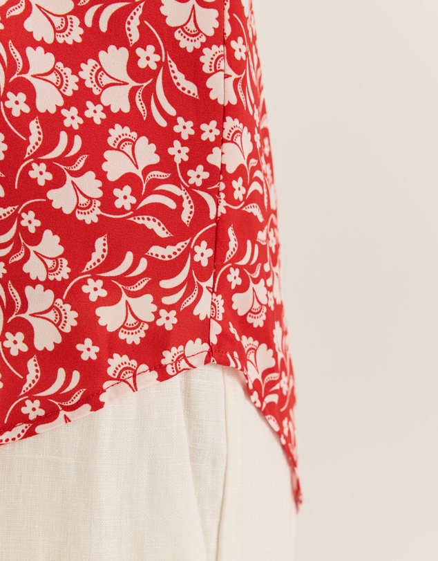 Review - St Lucia Floral Blouse