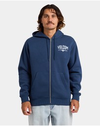 Volcom - Mens Roundabout Zip Up Hoodie