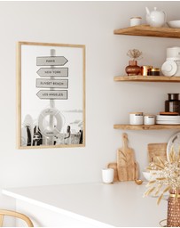 Olive et Oriel - Fashion Yacht Club No II Art Print