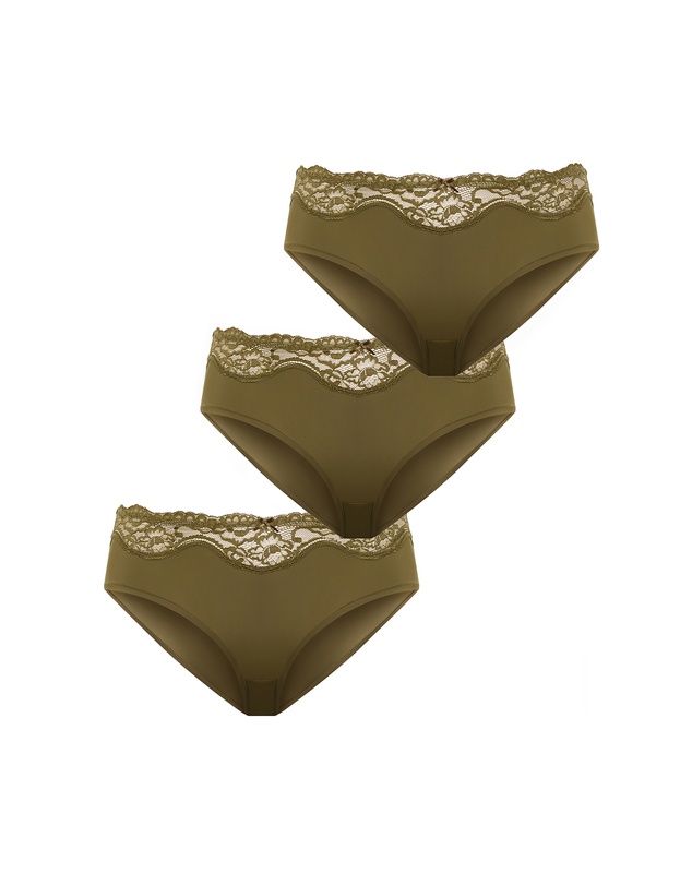 City Chic - Smooth & Chic 3 Pack Micro Shorty