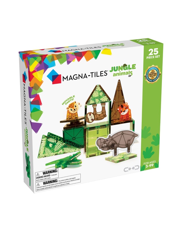 Magna-Tiles - MAGNA-TILES - Jungle Animals - 25 Piece Set