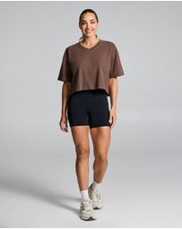 Rockwear - V Neck Hip Length Tee