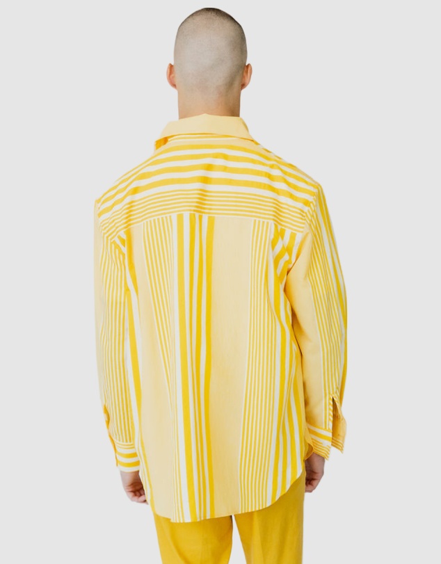 Justin Cassin - Pedro Striped Casual Shirt