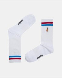 American Needle - Melbourne Bitter Bottle Pint Sneaker Sock 2 Pack