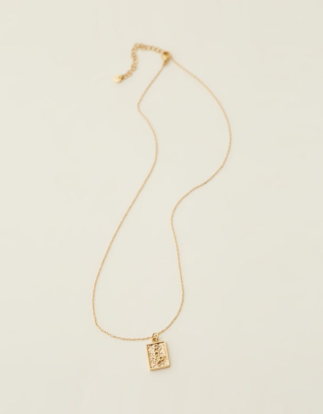 Carly Paiker - Capricorn Star Sign Zodiac Tag Necklace