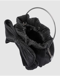 Olga Berg - Elise Pleated Top Handle