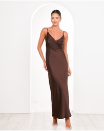 Pilgrim - Yara Wrap Neck Maxi Dress