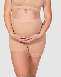 B Free Intimate Apparel - Maternity Anti-Chafing Petite Cotton Shorts