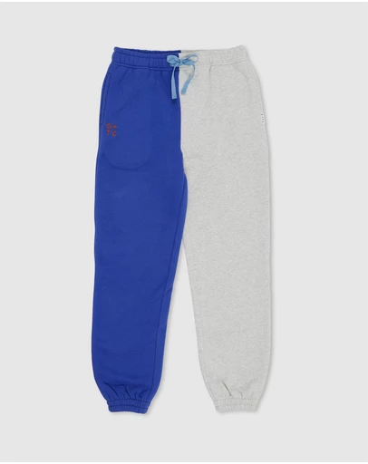 Olive & The Captain - Cobalt Cosy Block Track Pants