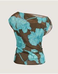 SABA - Verdisa Silk Off Shoulder Top
