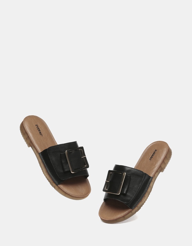 EVERAU - EverAU Ugg Bera Cow Leather Upper Sandals