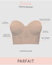 Parfait - Elissa Seamless Padded Longline Strapless Bra