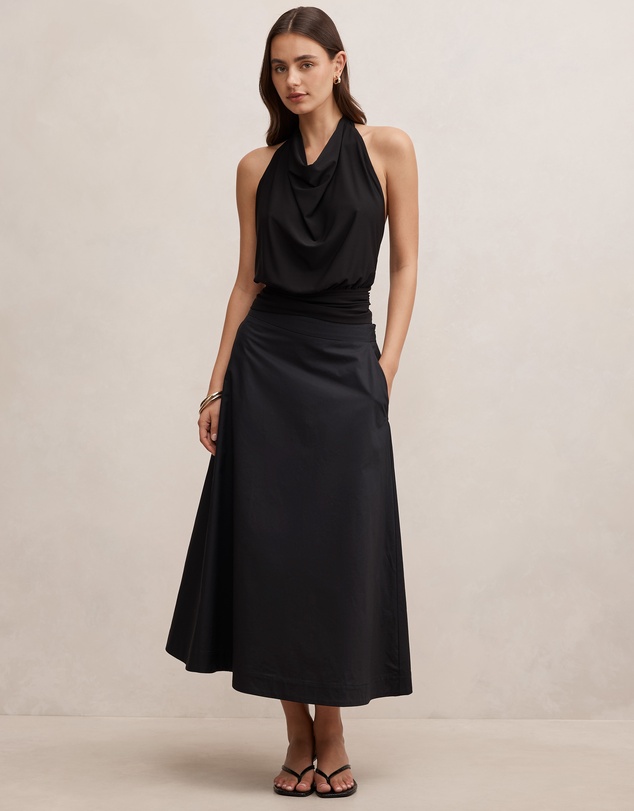 Forever New - Chrissy Cotton Midi Skirt