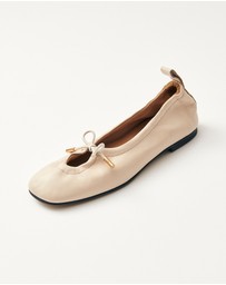 Alohas - Rosalind Leather Ballet Flats - Women's
