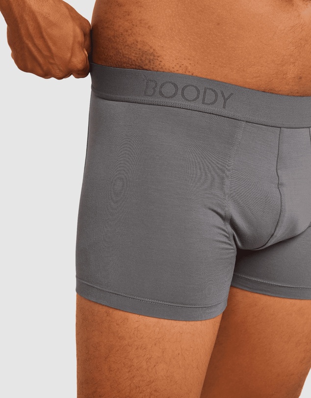 Boody - 5-Pack Mens Everyday Boxer Ash