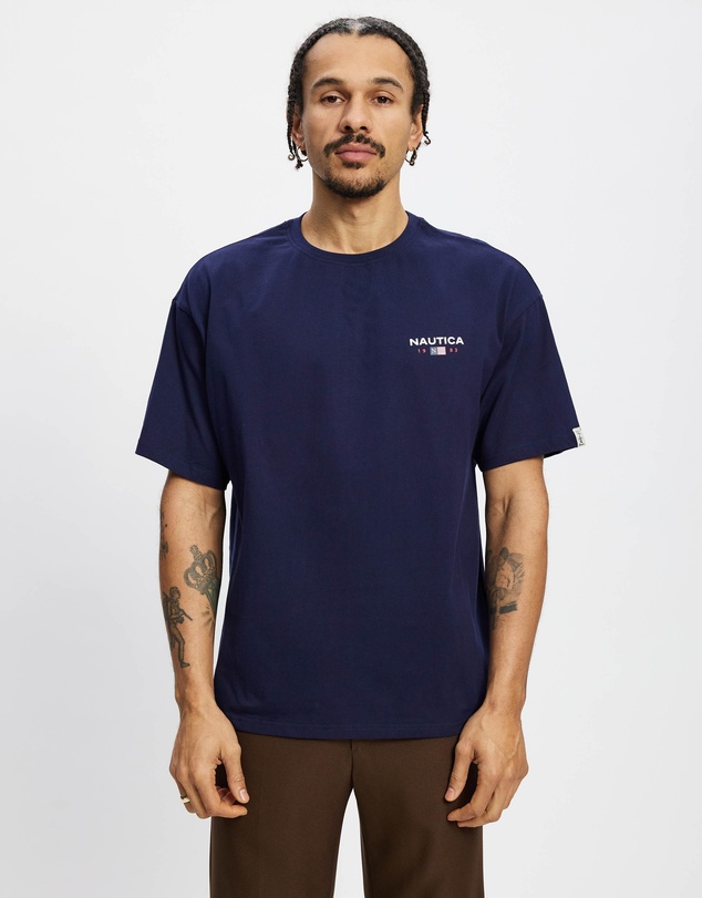 NAUTICA - 83 Back Logo SS Tee