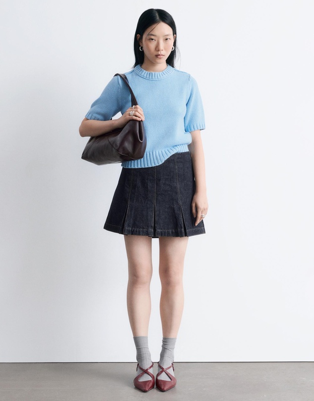 & Other Stories - Wool-Blend Knitted T-Shirt