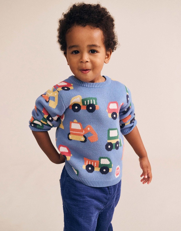 Huxbaby - Construction Pullover - Babies-Kids