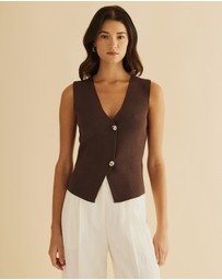 Atmos&Here - Tori Compact Knit Vest