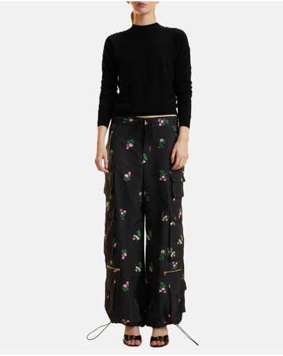 Black Floral
