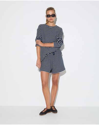 Navy Stripe