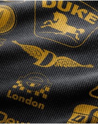 Duke + Dexter - DR Sponsors Washed Black Waffle Top