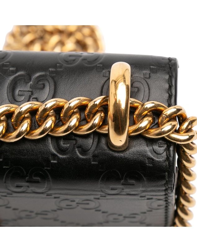 Pre-Loved by Azura Reborn - Pre-Loved Small Guccissima Padlock Crossbody