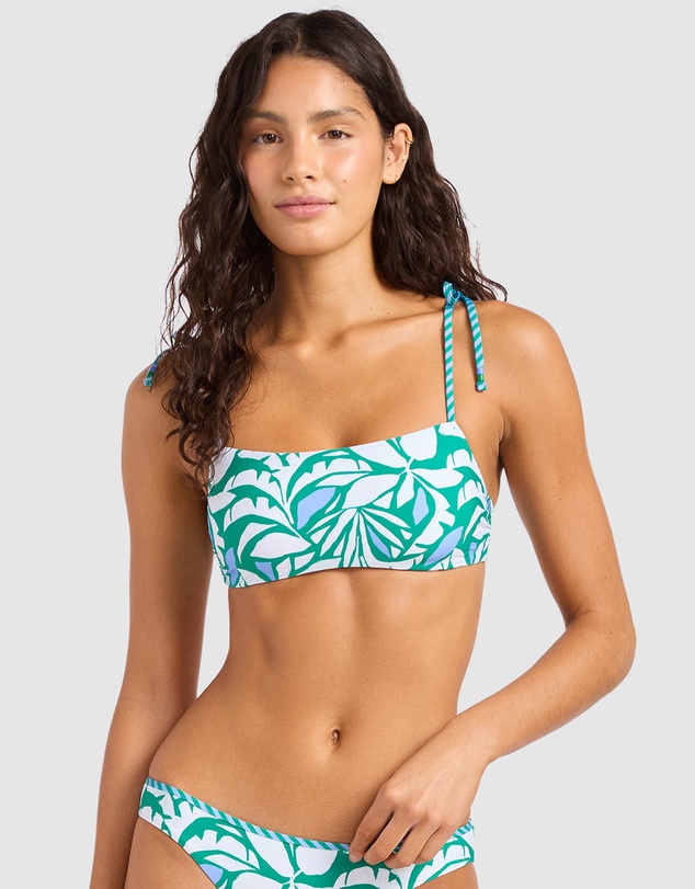 Seafolly - Retro Reef Scoop Neck Tank Bikini Top