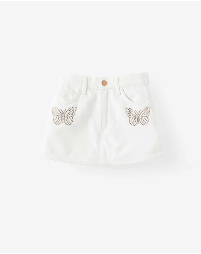 Cotton On Kids - Alayna Aline Denim Skort