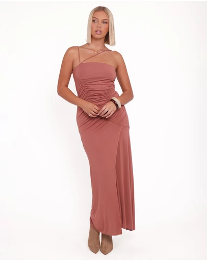 Petal & Pup - Avaline Maxi Dress - Terracotta