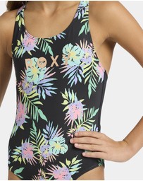 Roxy - Girls 4 to 16 Roxy Active One Piece Swimsuit