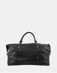 Pierre Cardin - Pierre Cardin Rustic Leather Business/Overnight Bag
