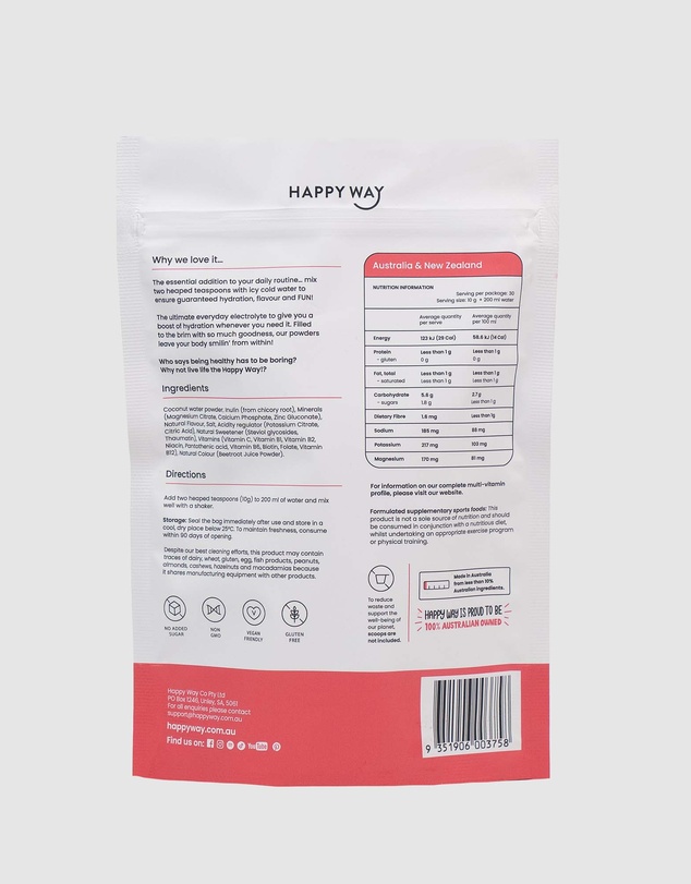 Happy Way - Watermelon Electrolytes Powder