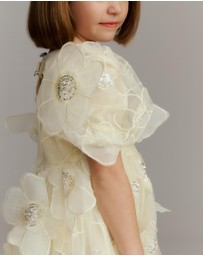 Bardot Junior - Jamie Flower Heart Mini Dress - Kids-Teens