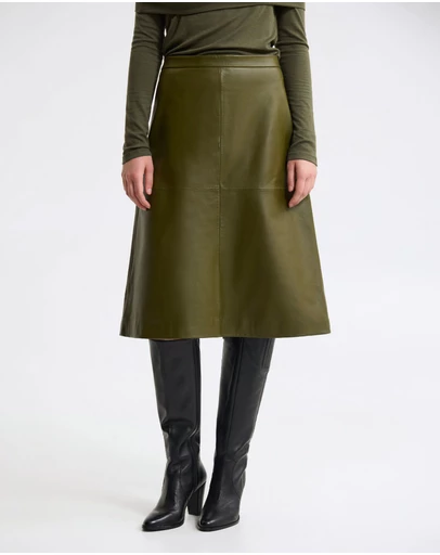 Oxford - Lulu Leather Skirt