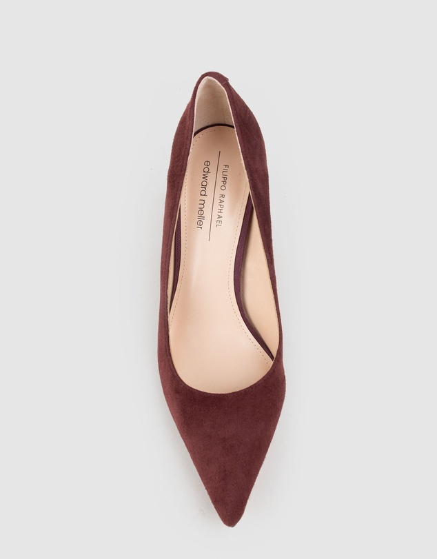 Edward Meller - BRYNLEY85 Block Heel Pointed Pump
