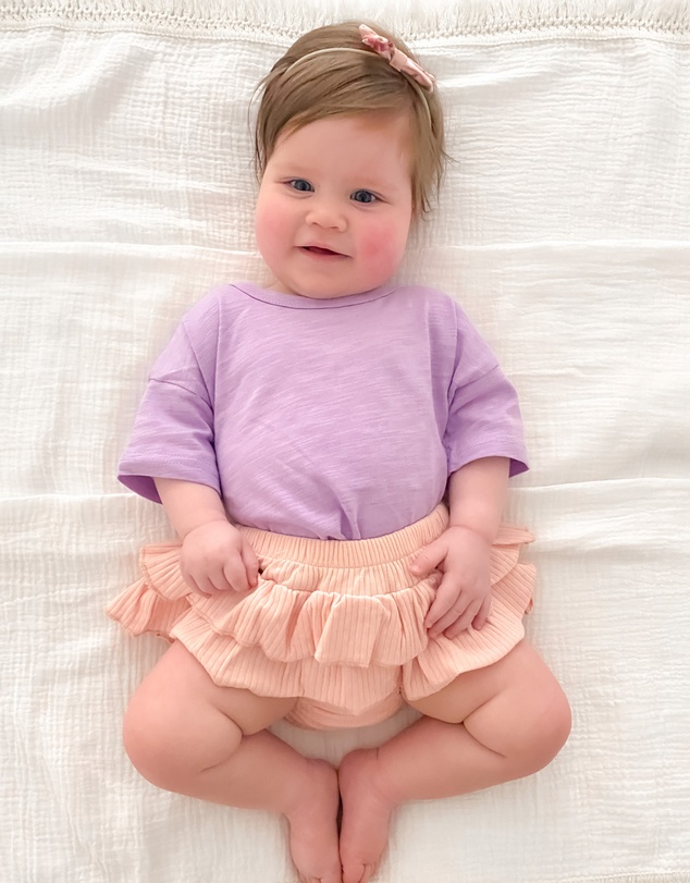 WITH LOVE FOR KIDS - Ruffle Bloomers Wide Ribbed - Babies - Kids