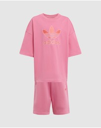 adidas Originals - Short Tee Set Big Logo Execution - Kids